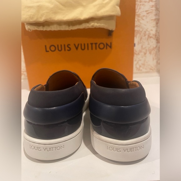 These are Denim LV skate sneakers. - Picture 3 of 14